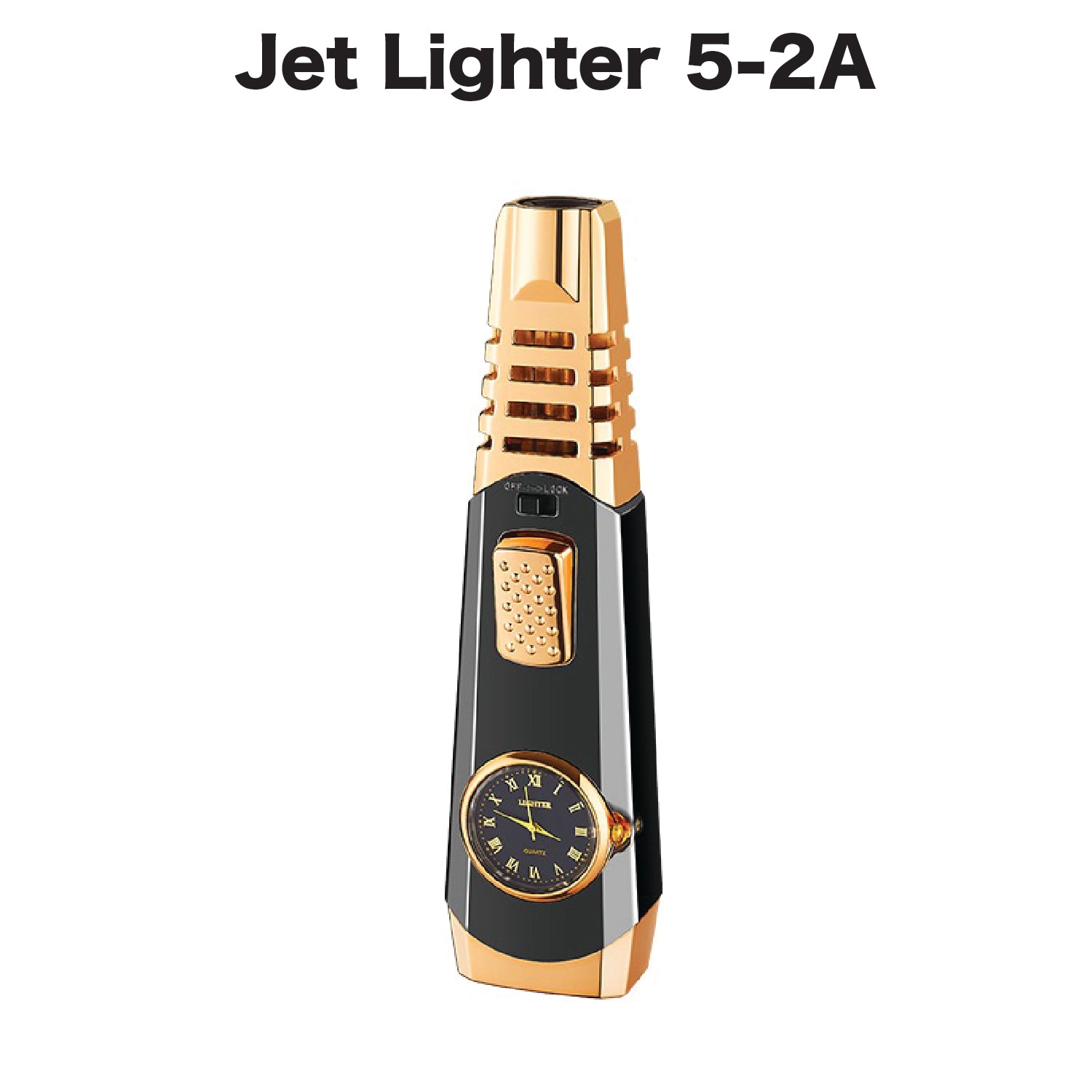 Lighter 5-3A Super Jet with Clock available from Brown Bear Brisbane