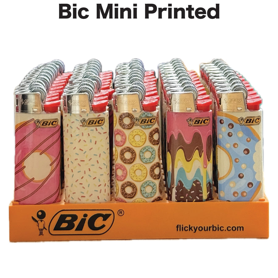 Lighter – BIC Mini Printed available from Brown Bear Brisbane