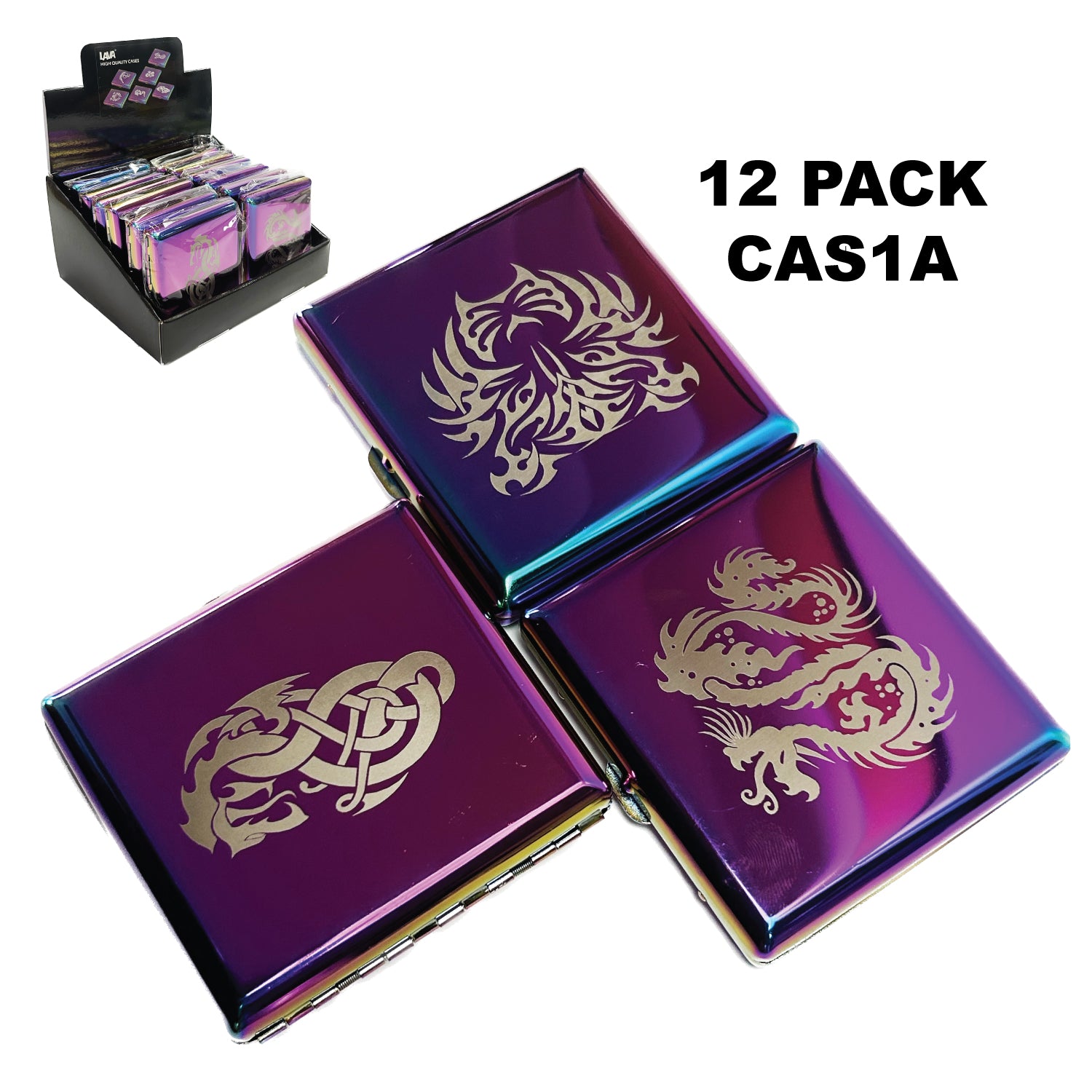 Case CAS1A Rainbow + Print Holds 20 available from Brown Bear Brisbane