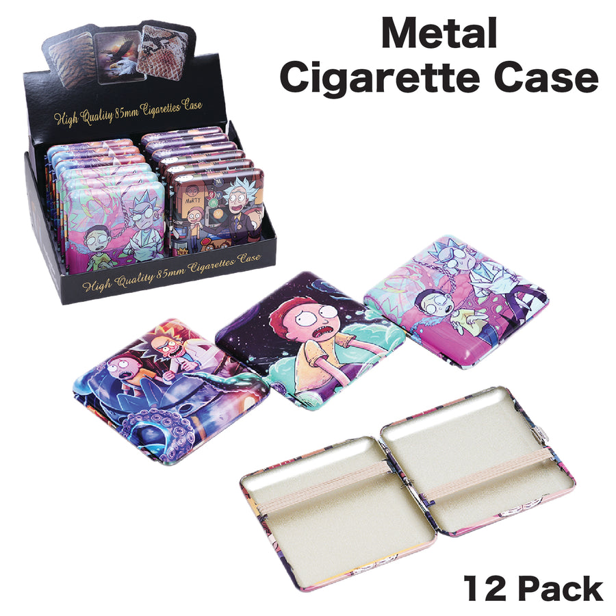 Case CAS26 Metal Rick n Morty available from Brown Bear Brisbane