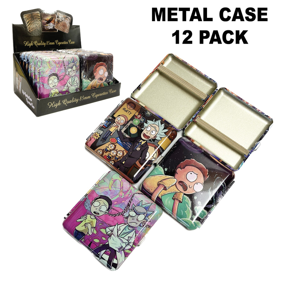 Case RHL33 Metal Case Rick n Morty available from Brown Bear Brisbane