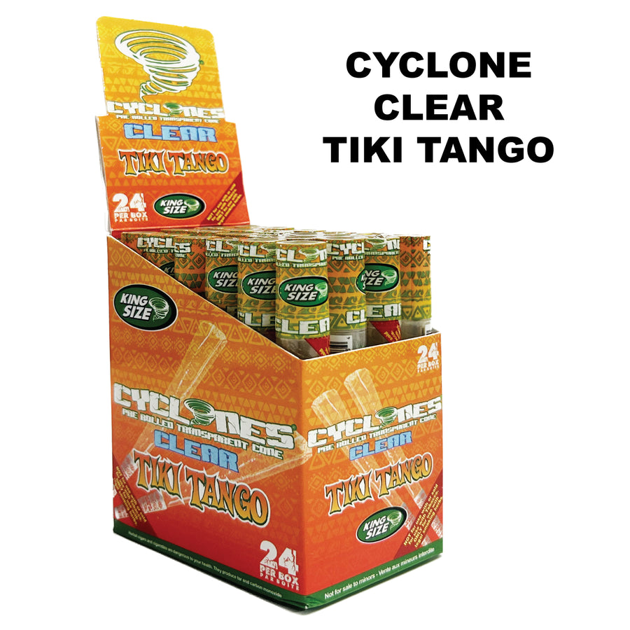 Paper Cyclone CLEAR Tiki Tango available from Brown Bear Brisbane