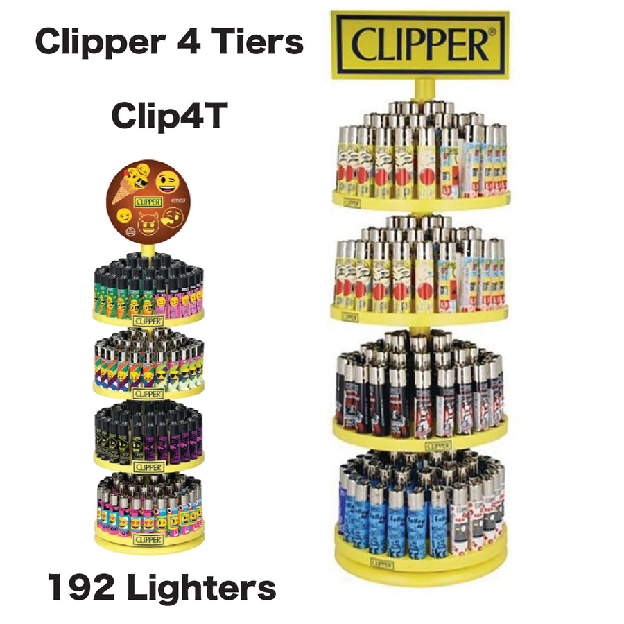 Lighter – CLIPPER 4 Tier 192 Lighter available from Brown Bear Brisbane