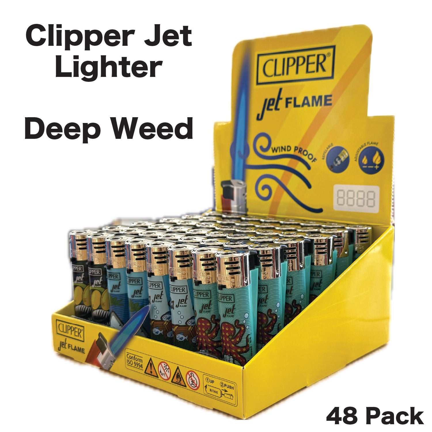 Lighter Clipper Jet Deep Weed available from Brown Bear Brisbane