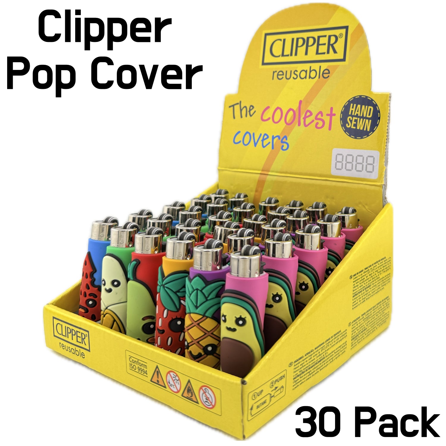 Lighter Clipper POP Fruit available from Brown Bear Brisbane