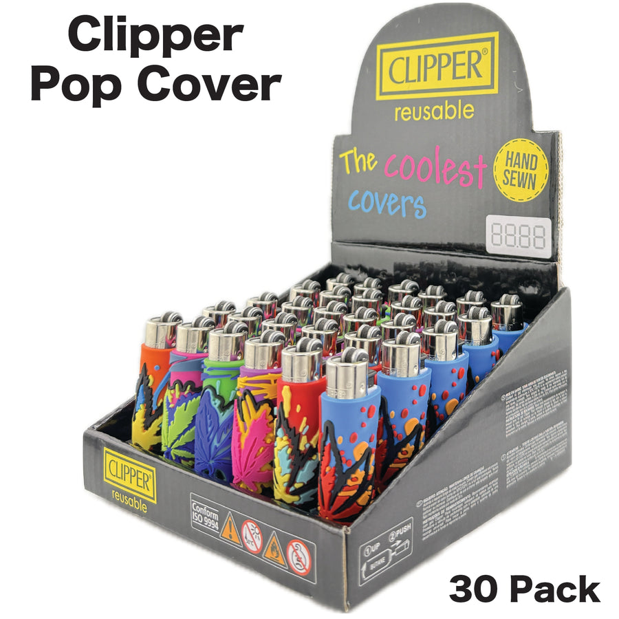 Lighter – CLIPPER POP Splash Weed available from Brown Bear Brisbane