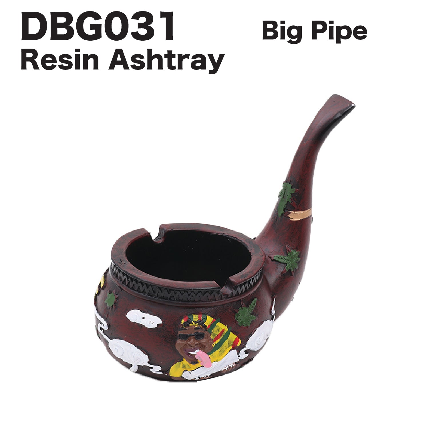 Ashtray DBG-31 Big Pipe Bob — product view 2 | Brown Bear Brisbane