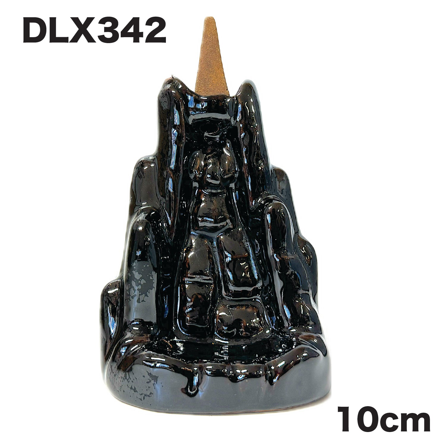 Incense Burner Mountain DLX-342 — product view 2 | Brown Bear Brisbane