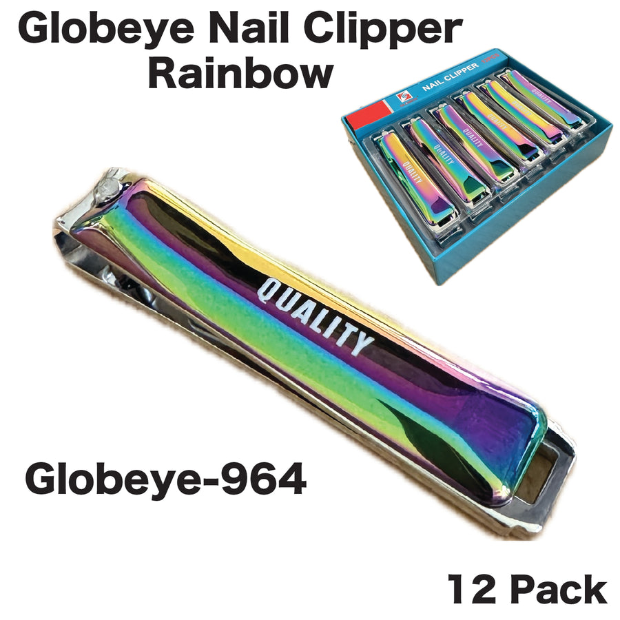 Nail CLIPPER Globeye-964 Rainbow available from Brown Bear Brisbane
