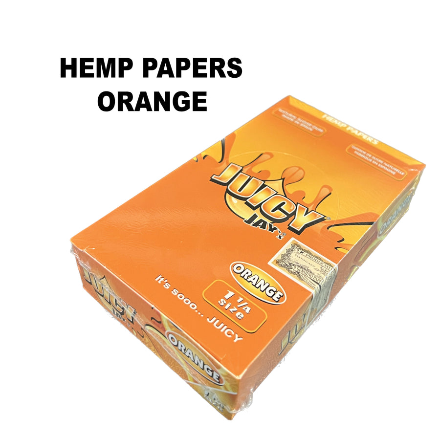 Paper Juicy Jay 1 1/4 Orange available from Brown Bear Brisbane