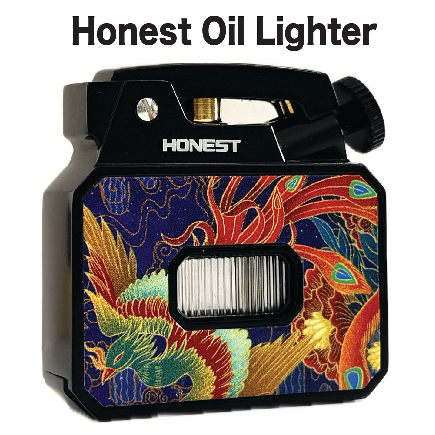 Lighter Honest Black Phonix Oil Lighter — product view 2 | Brown Bear Brisbane