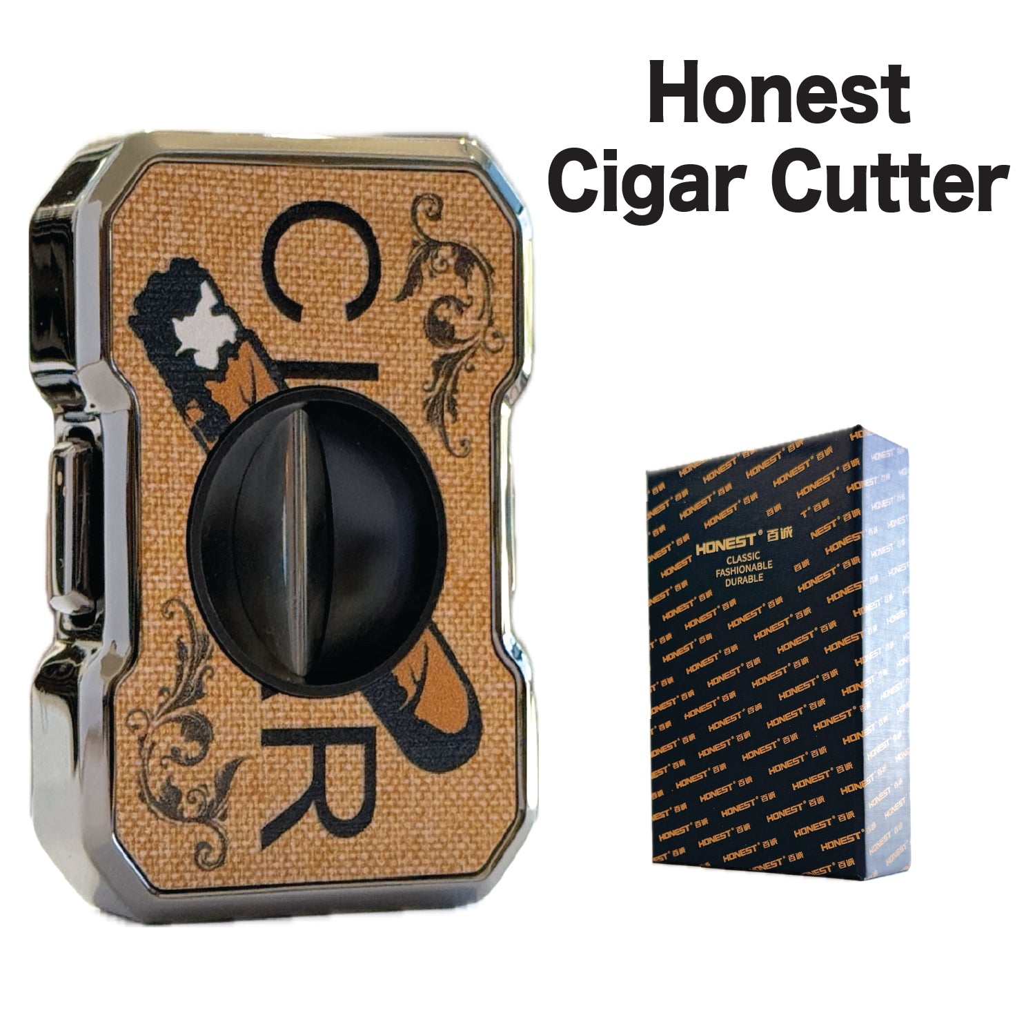 Cigar Cutter Honest Brown Premium — product view 2 | Brown Bear Brisbane