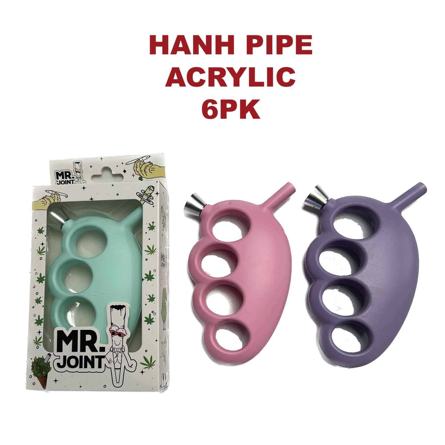 Hand Pipe LAQ-01 Plain Colour — product view 2 | Brown Bear Brisbane