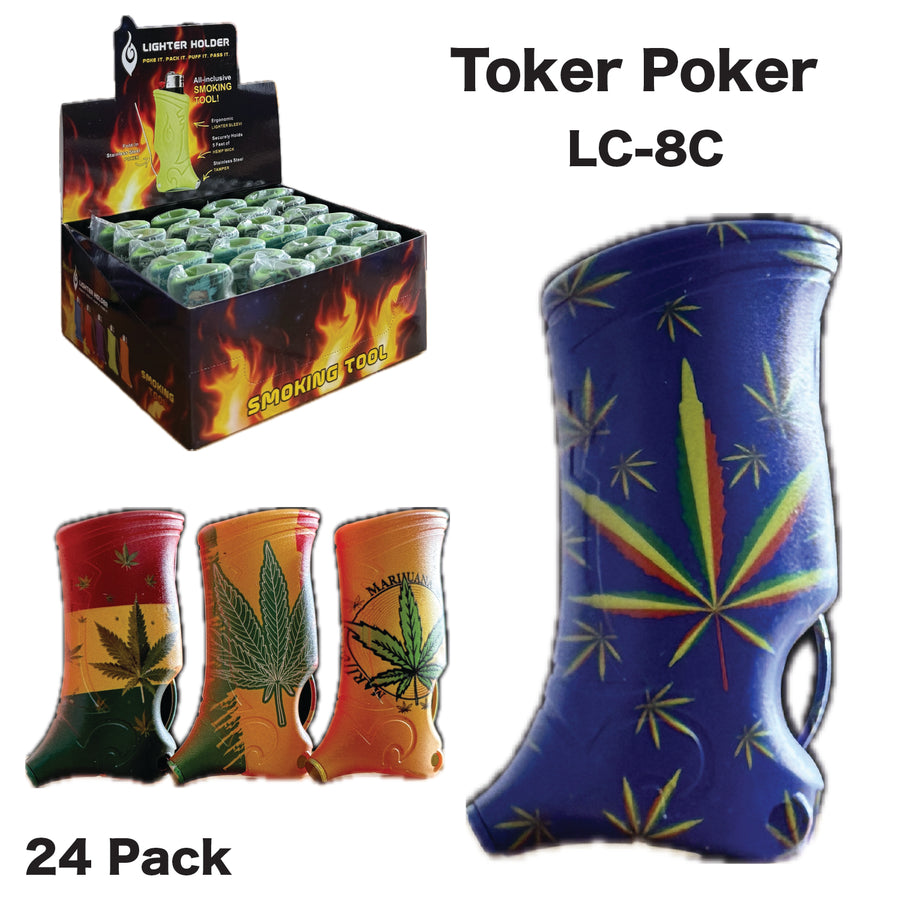 Case BIC LC8C Poker Toker Leaf available from Brown Bear Brisbane