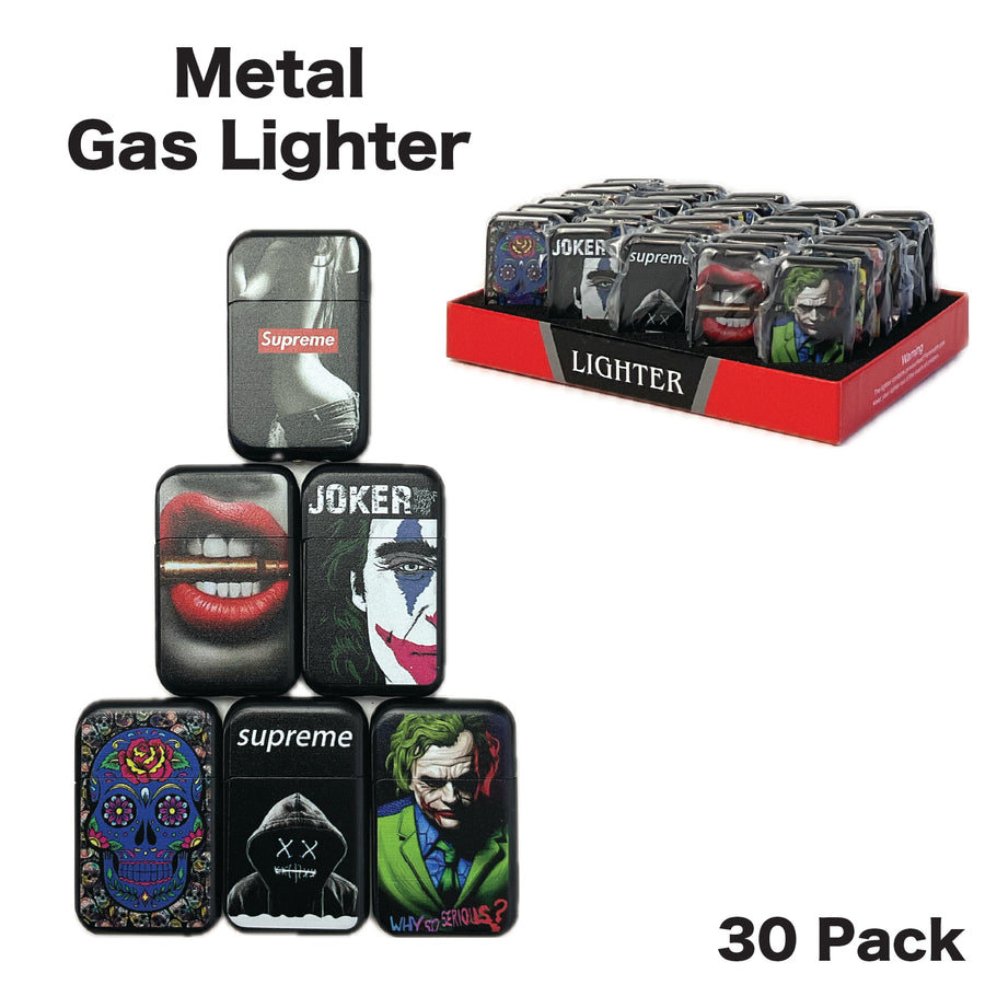 Lighter Small Metal Gas available from Brown Bear Brisbane
