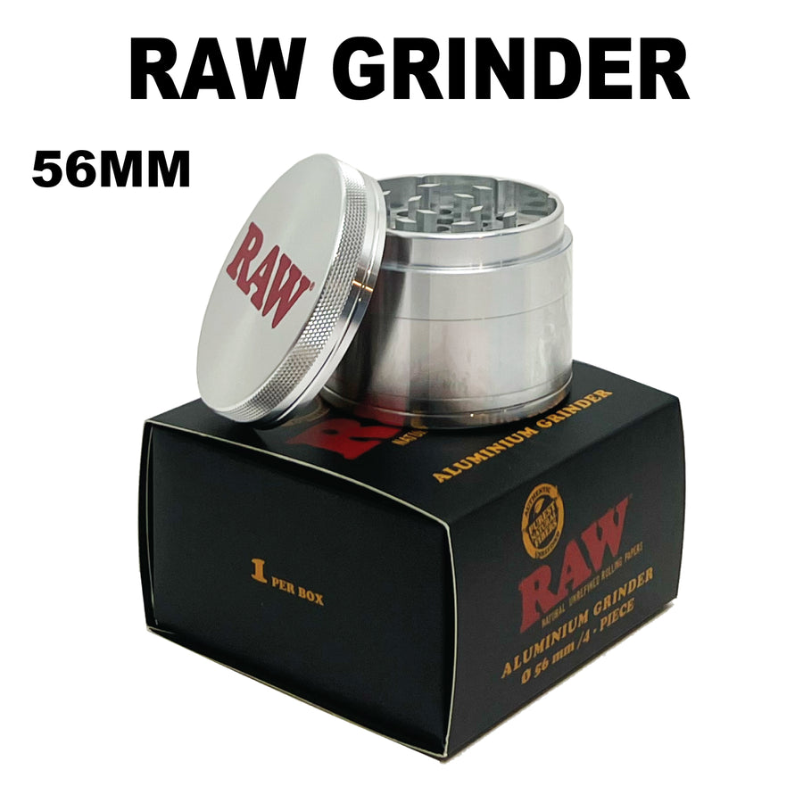 Metal Grinder – RAW 56 mm 4-Layer available from Brown Bear Brisbane