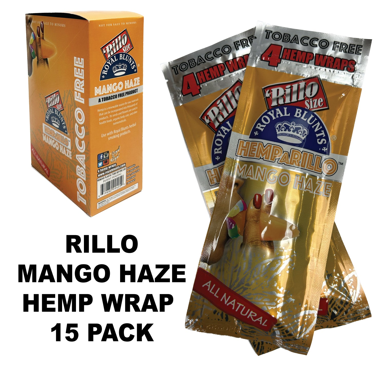 Paper Rillo Blunts Mango Haze available from Brown Bear Brisbane
