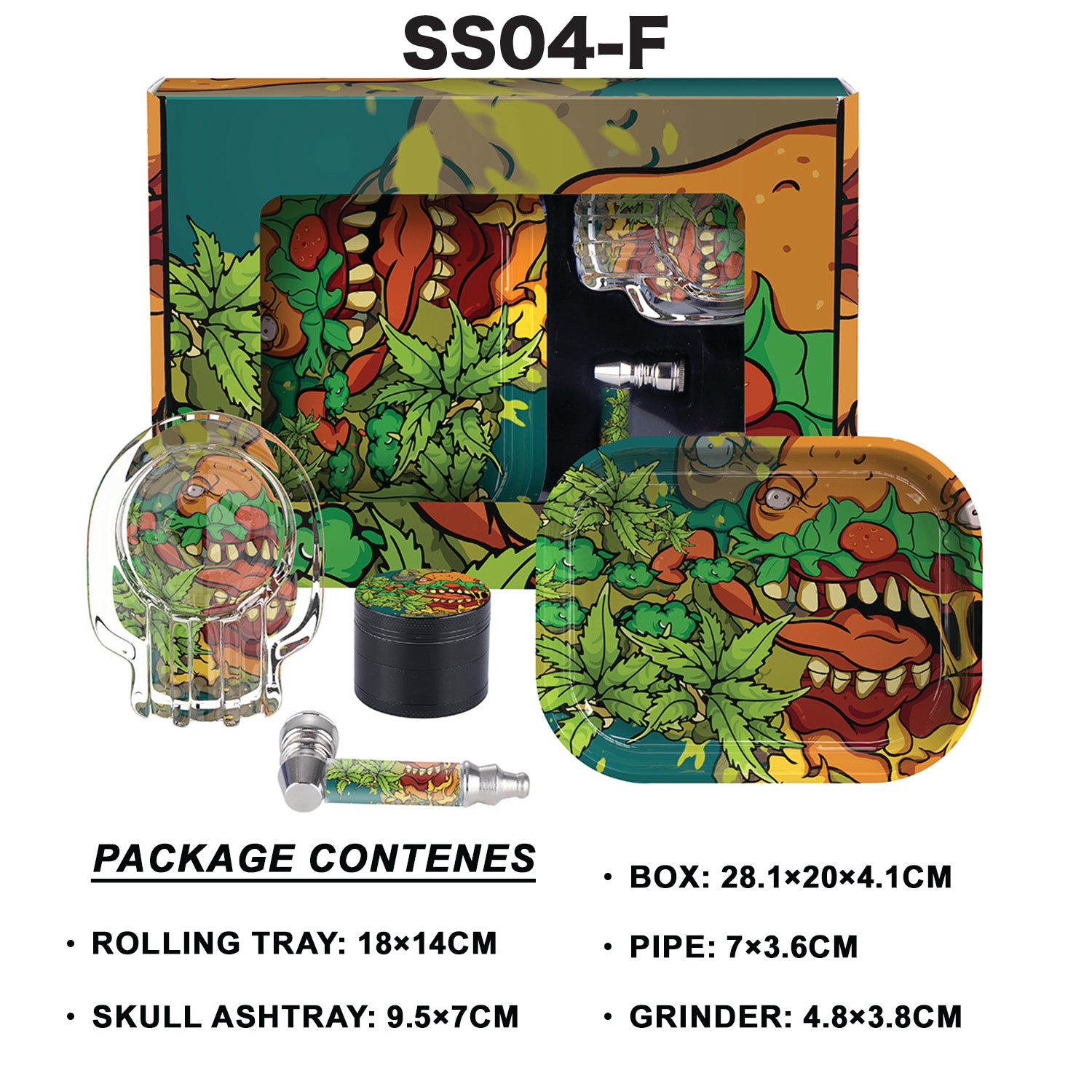 Gift Set SS04-F 4 Piece Set Monster available from Brown Bear Brisbane