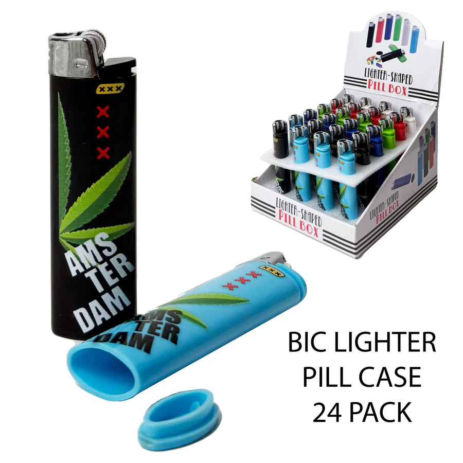 Stash Bic Lighter Pill Case Printed available from Brown Bear Brisbane
