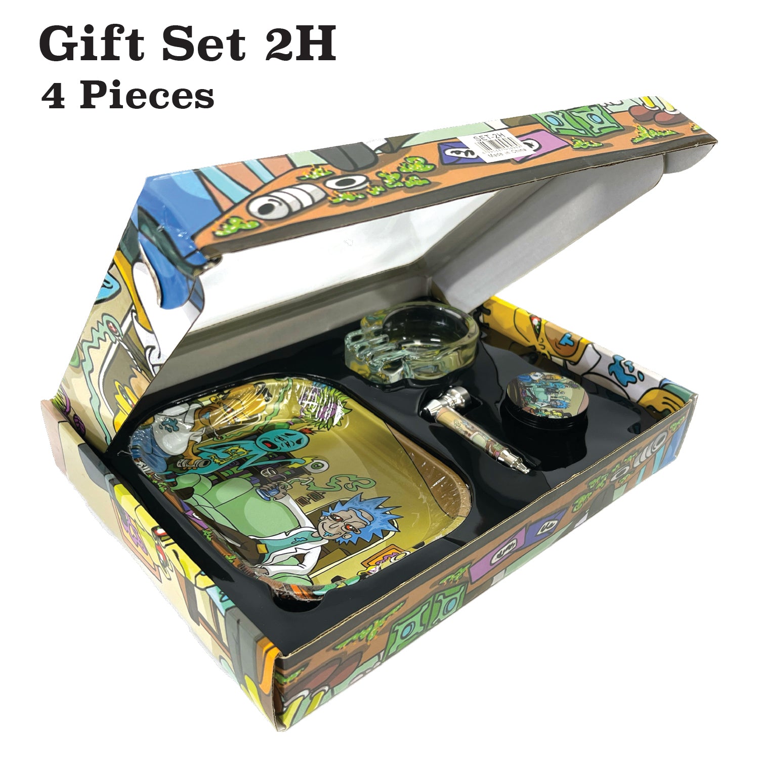 Gift Set 2H RnM 4 Piece Set available from Brown Bear Brisbane