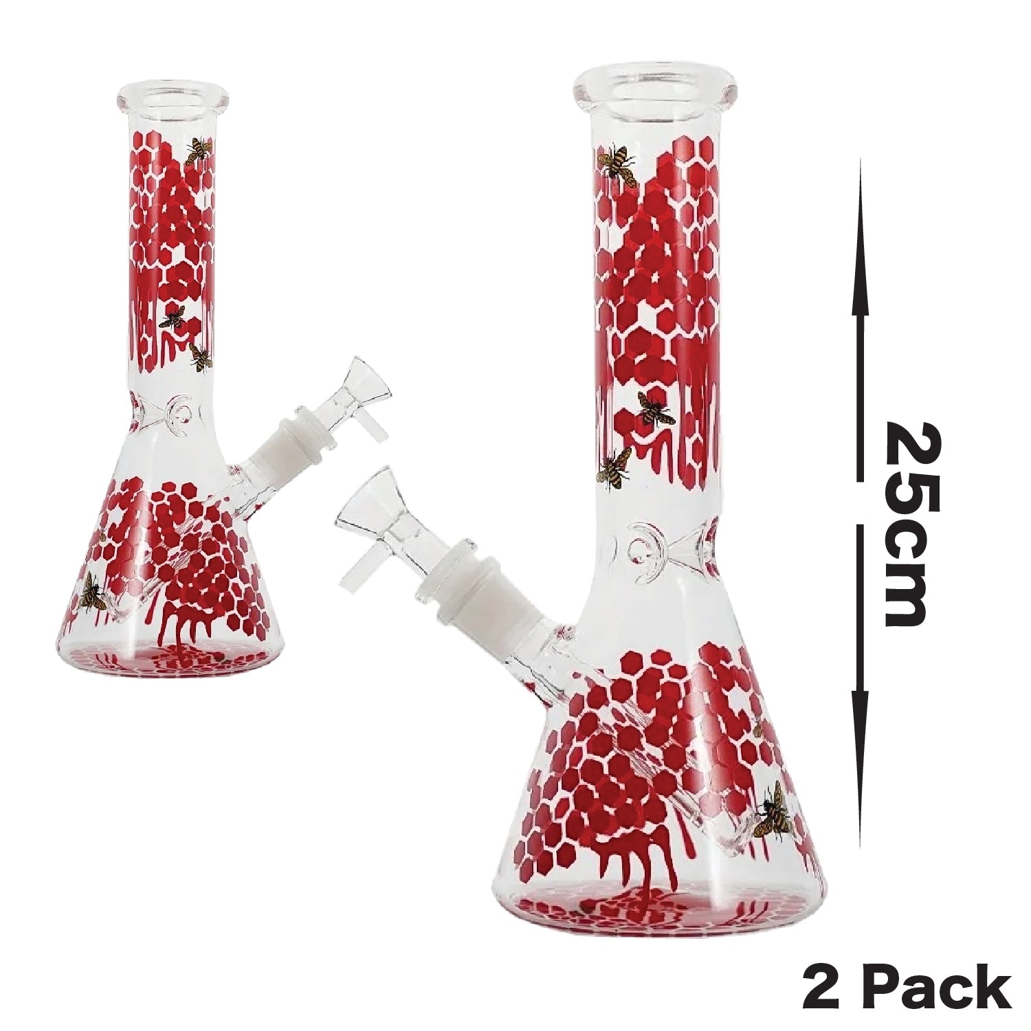Water Pipe W59A Honeycomb 25cm available from Brown Bear Brisbane