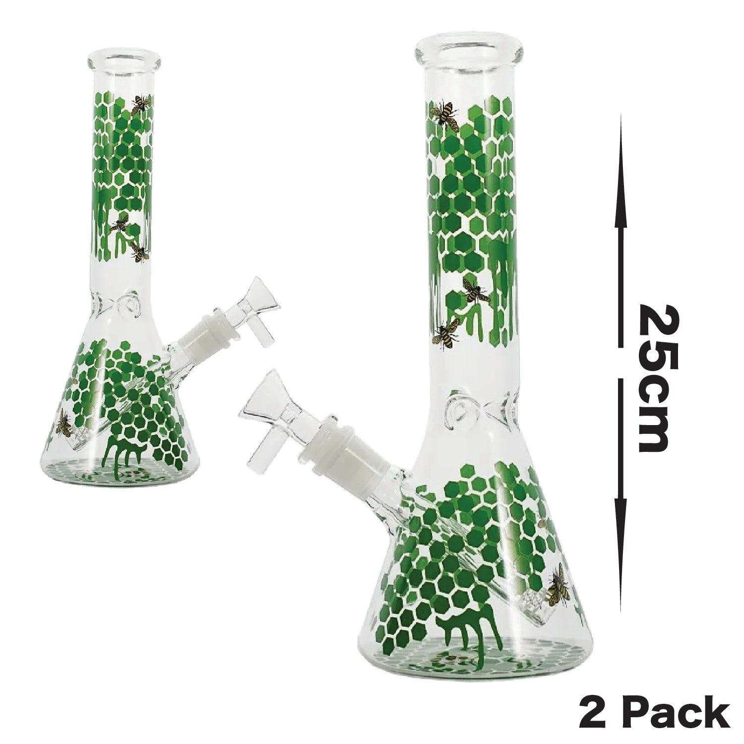 Water Pipe W59E Honeycomb 25cm available from Brown Bear Brisbane