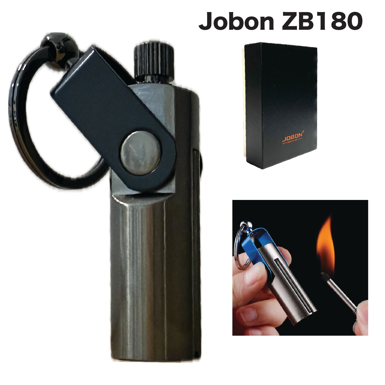 Jobon ZB180 OIL Black Matches available from Brown Bear Brisbane