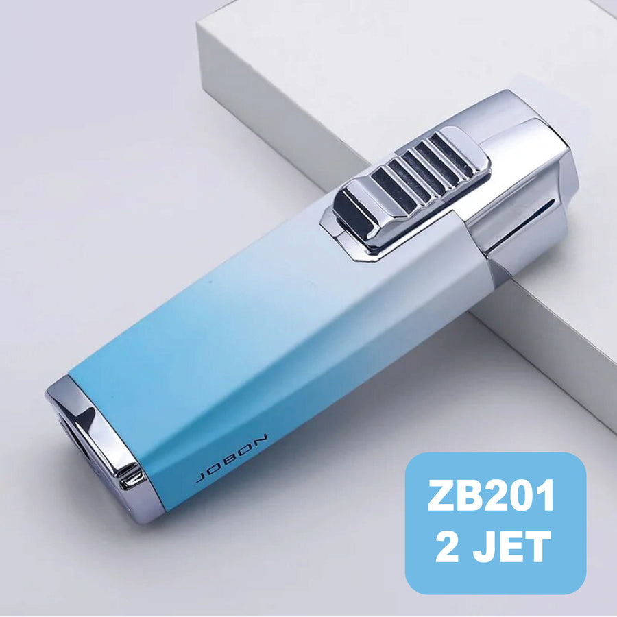 Jobon ZB201 White Blue 2 Jet available from Brown Bear Brisbane
