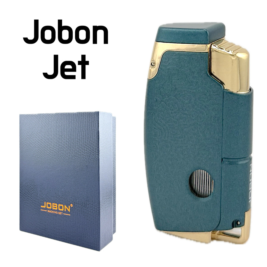 JOBON Jet Flame Lighter – Green (Model ZB212) available from Brown Bear Brisbane