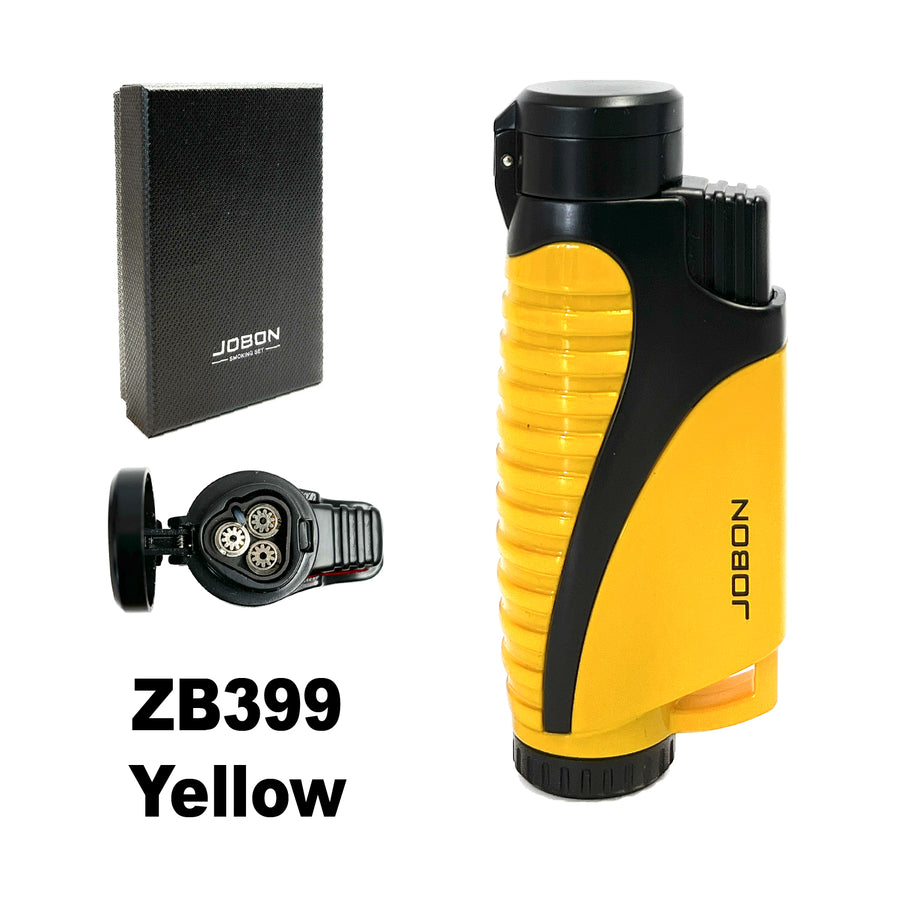 Jobon ZB399 Yellow Triple Burner available from Brown Bear Brisbane