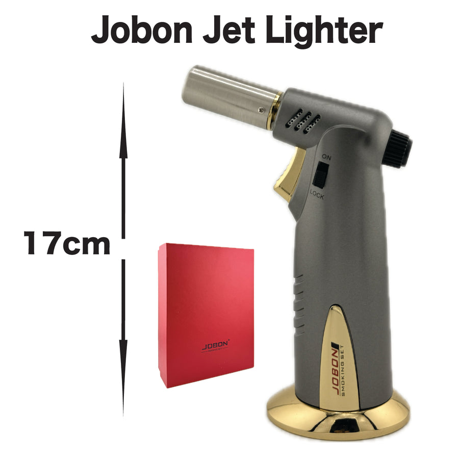 Jobon ZB580 Grey Large Jet Flame available from Brown Bear Brisbane