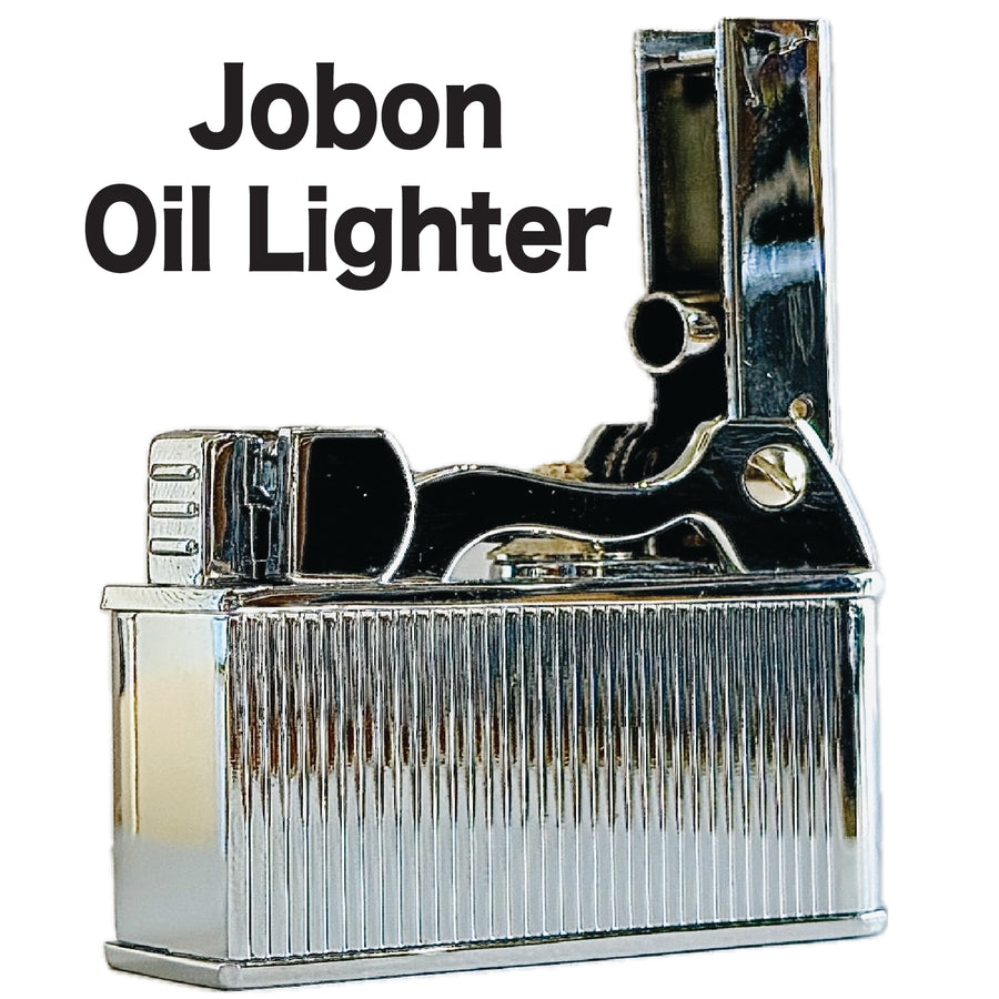 Jobon ZB612-S Silver Oil Lighter — product view 2 | Brown Bear Brisbane