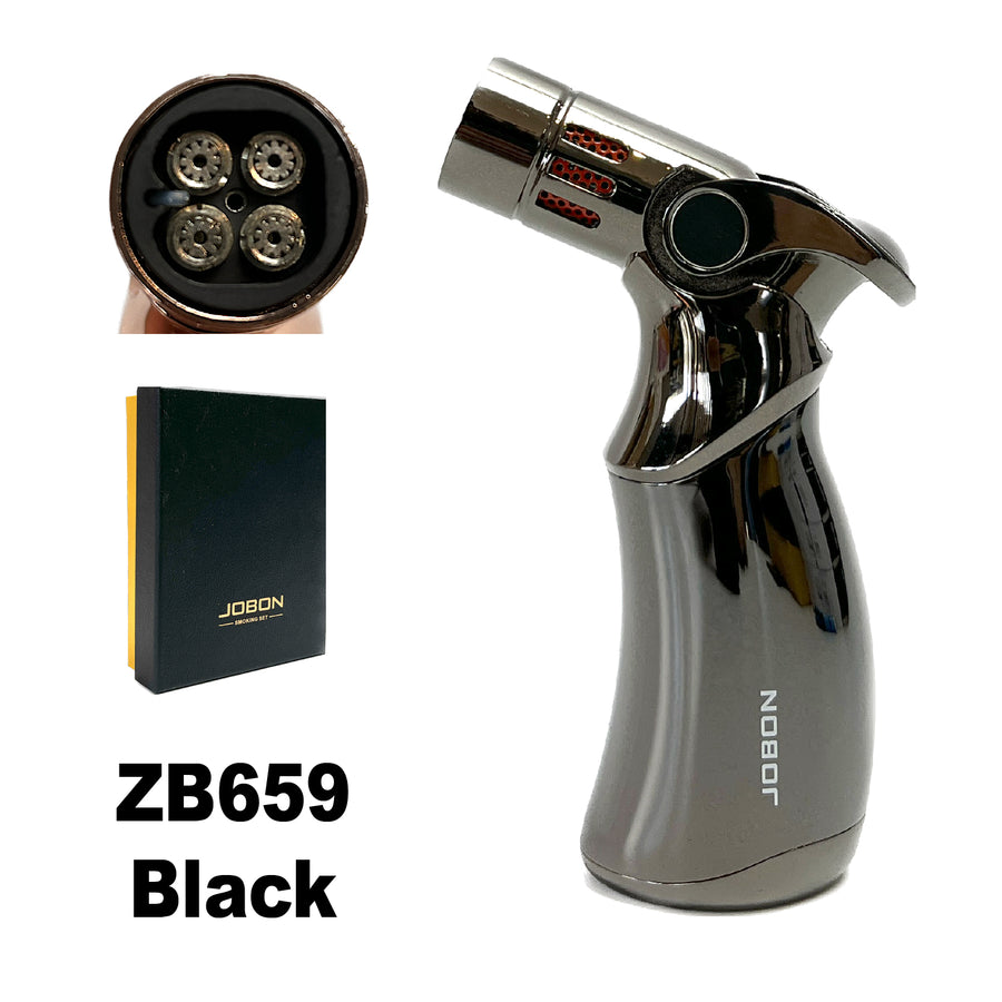 Jobon ZB659 Black 4 x Burner available from Brown Bear Brisbane