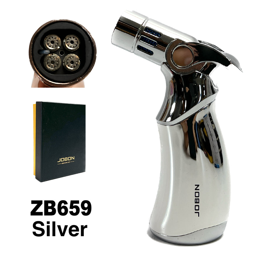 Jobon ZB659 Silver 4 x Burner available from Brown Bear Brisbane