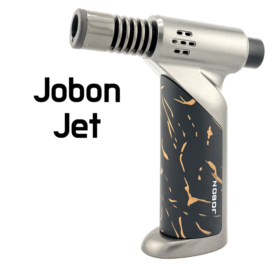 JOBON Jet Flame Lighter – Black (Model ZB669) available from Brown Bear Brisbane