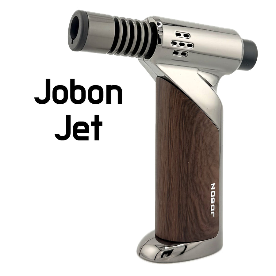 JOBON Jet Flame Lighter – Walnut (Model ZB669-WAL) available from Brown Bear Brisbane