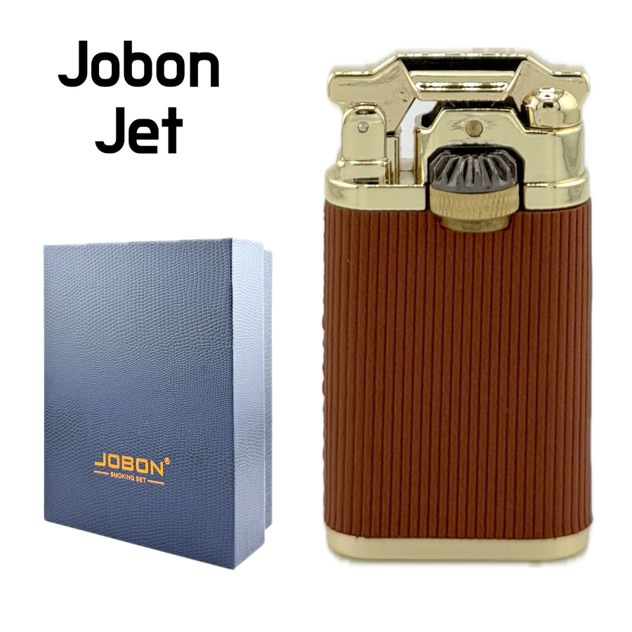 JOBON Jet Flame Lighter – Brown (Model ZB8006) available from Brown Bear Brisbane
