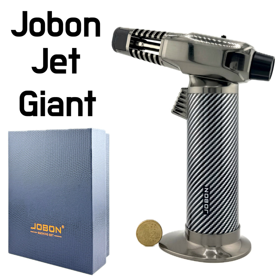 JOBON Jet Flame Lighter – Black Giant available from Brown Bear Brisbane