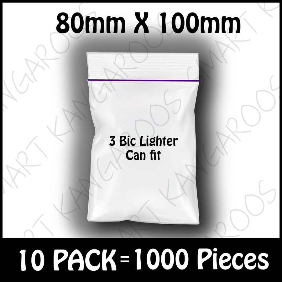 Ziplock Apple Bag 3040 - 80x100mm — product view 2 | Brown Bear Brisbane