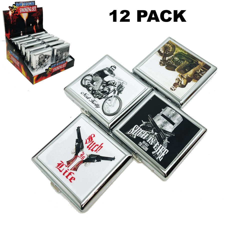 Case CAS22 Metal Case Ned Kelly Print available from Brown Bear Brisbane
