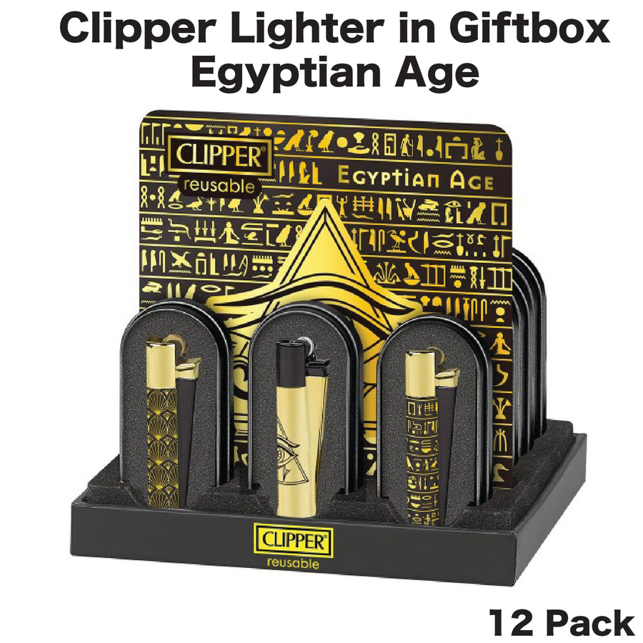 Lighter – CLIPPER Giftbox Egyptian Age available from Brown Bear Brisbane