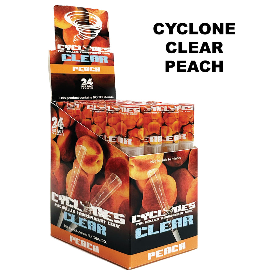 Paper Cyclone CLEAR PEACH available from Brown Bear Brisbane