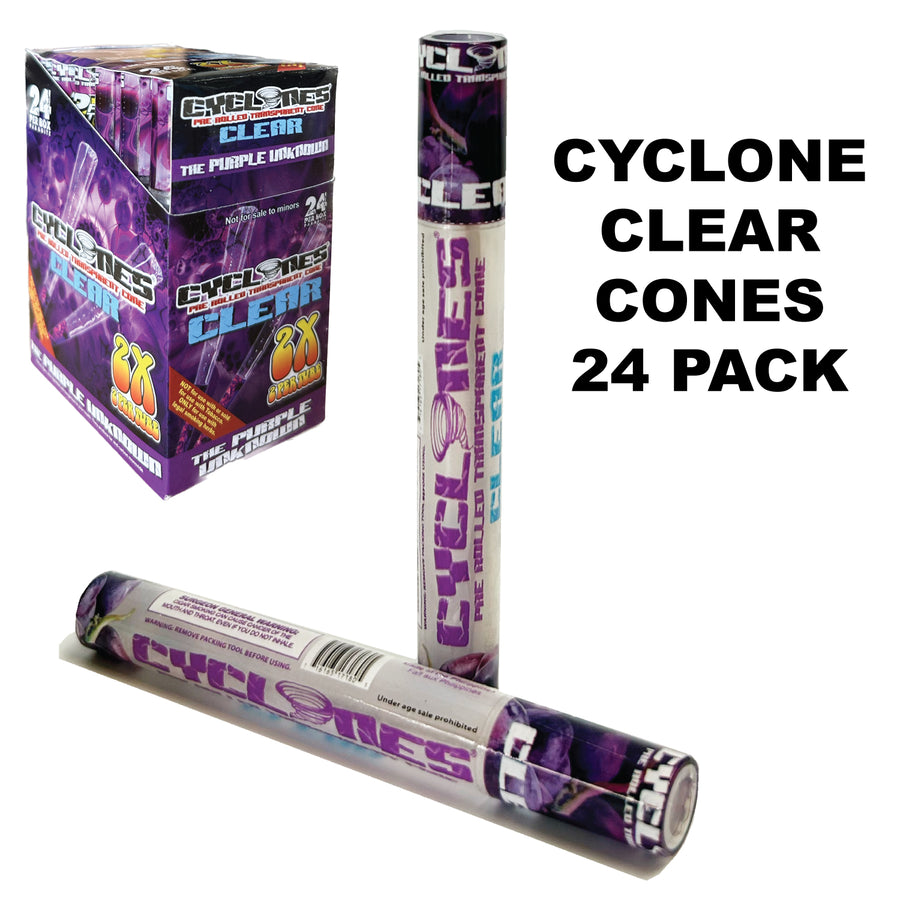 Paper Cyclone CLEAR PURPLE available from Brown Bear Brisbane