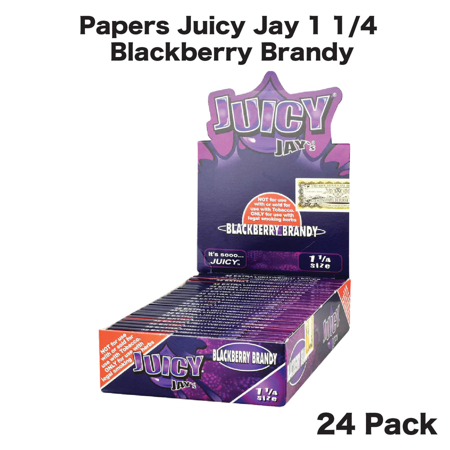 Paper Juicy Jay 1 1/4 Blackberry Brandy available from Brown Bear Brisbane