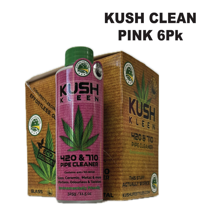 Kush Pink Clean Water Pipe 325g available from Brown Bear Brisbane