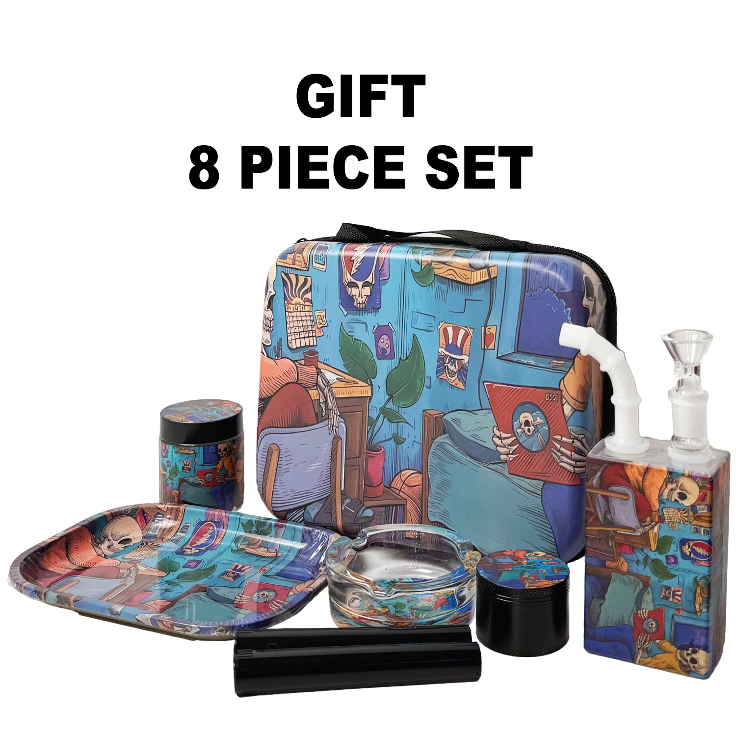 Gift Set LI8010F 8 Piece Set Skull Family available from Brown Bear Brisbane