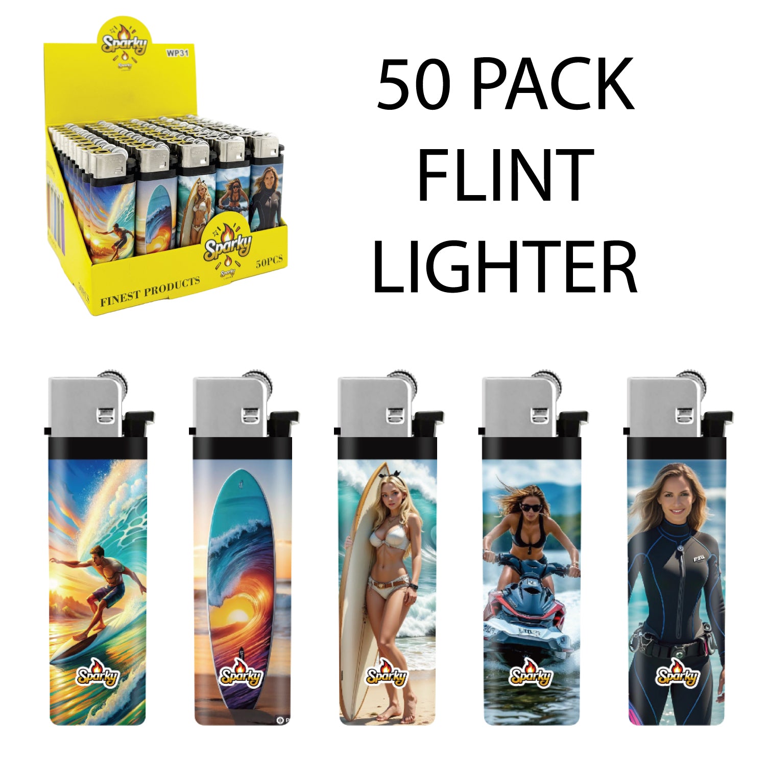 Lighter Sparky Flint available from Brown Bear Brisbane