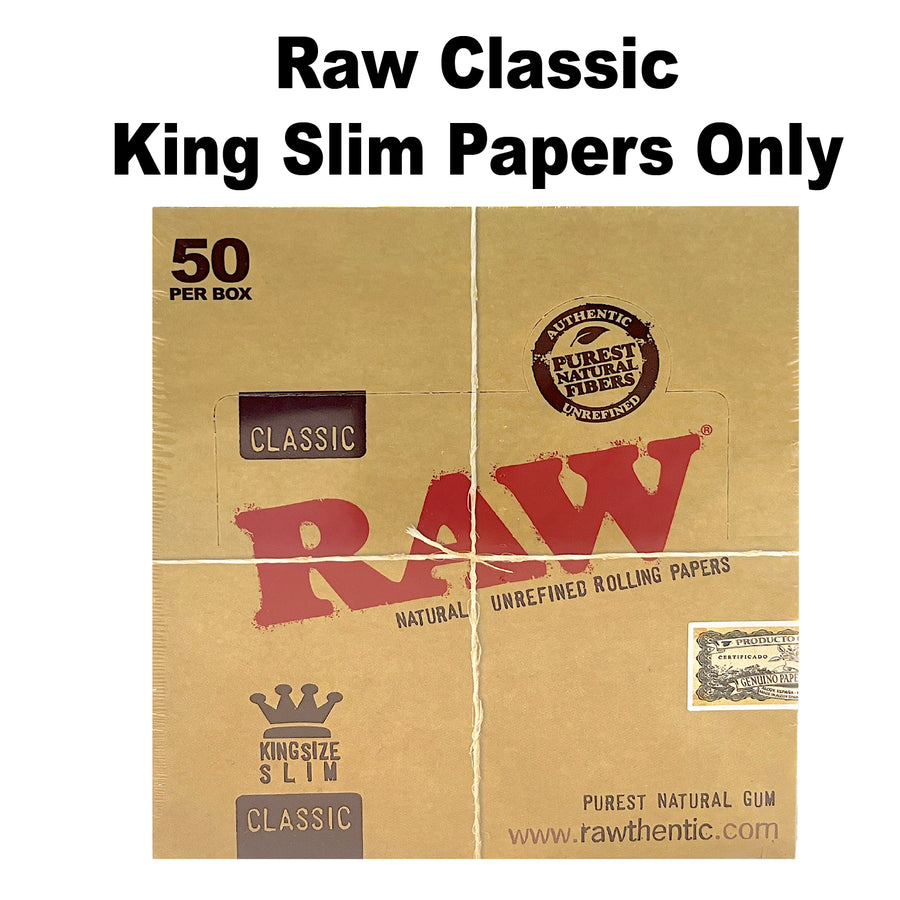 Raw Classic King Slim available from Brown Bear Brisbane