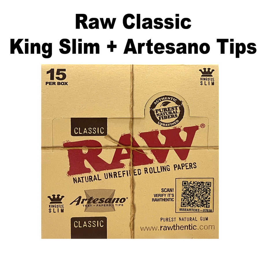 Raw Classic King Artesano available from Brown Bear Brisbane