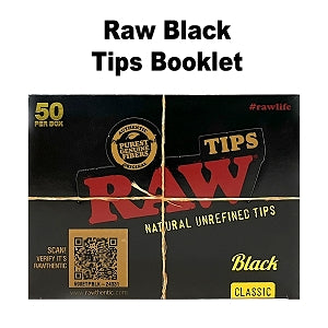 Raw BLACK Tips Booklets available from Brown Bear Brisbane